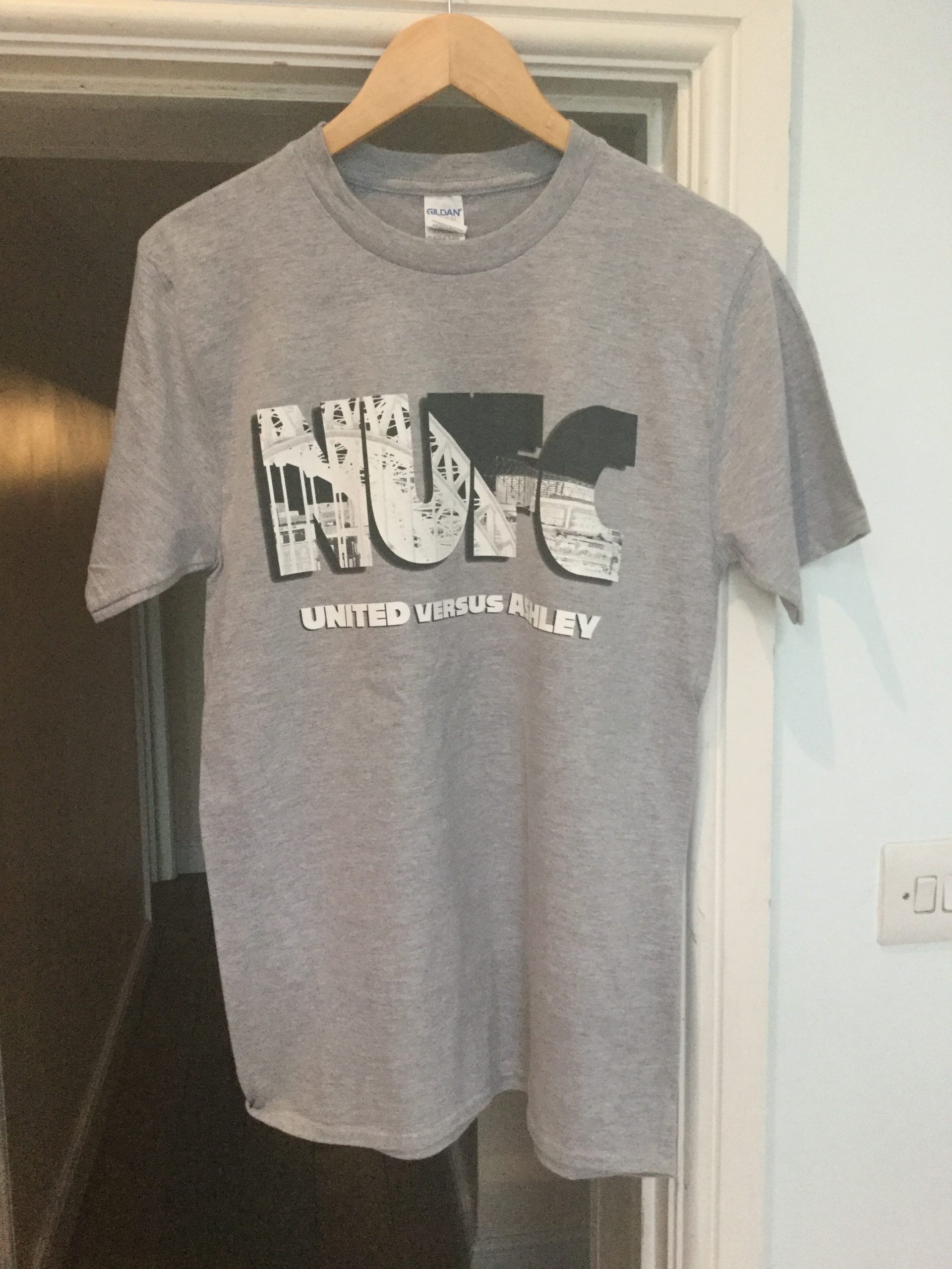 NUFC 'United V Ashley' T-shirt - Fanscapes